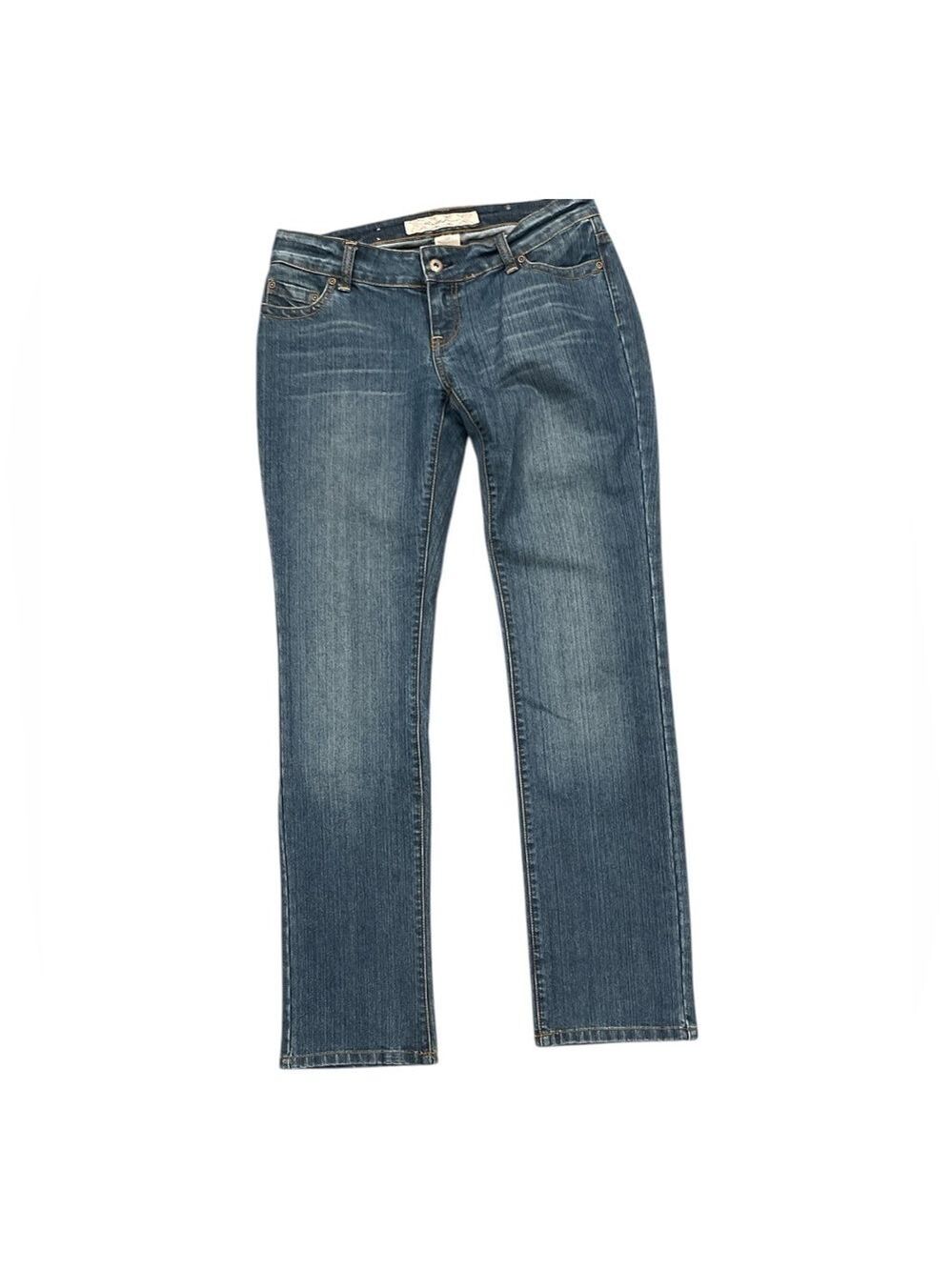 BRODY W29 blue straight leg low rise jeans